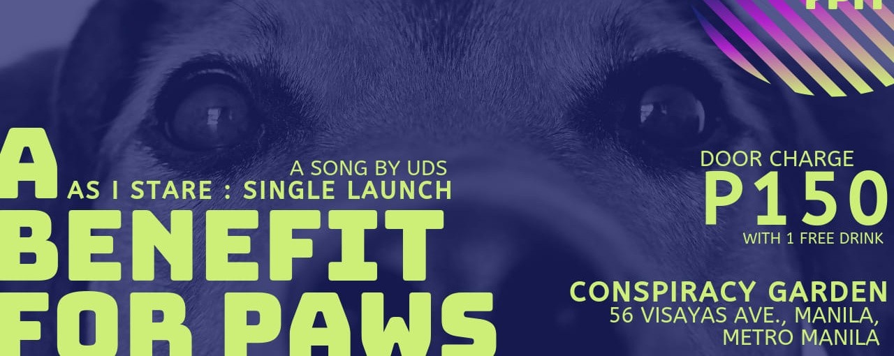 As I Stare: A Single Launch by UDS - A Benefit for PAWS